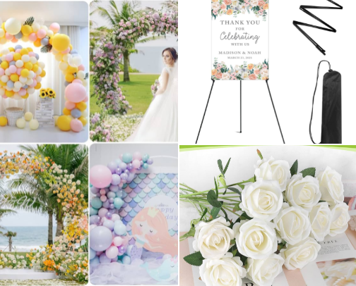 amazon wedding finds cover photo collage