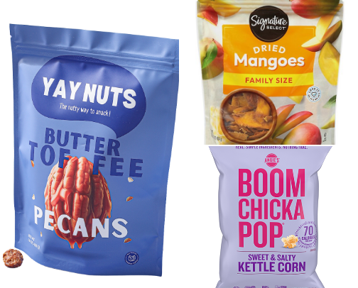 Snacks List cover photo collage