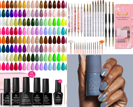 nail necessities for the girlies who do their own nails cover photo collage
