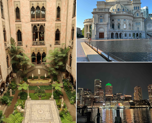 VISITING BOSTON? 📍- here’s some of the top places I recommend as a local cover photo collage