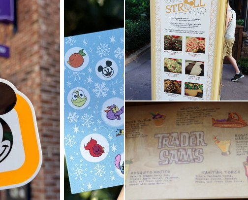 WDW Crawls - Drinks, Foods, Freebies cover photo collage