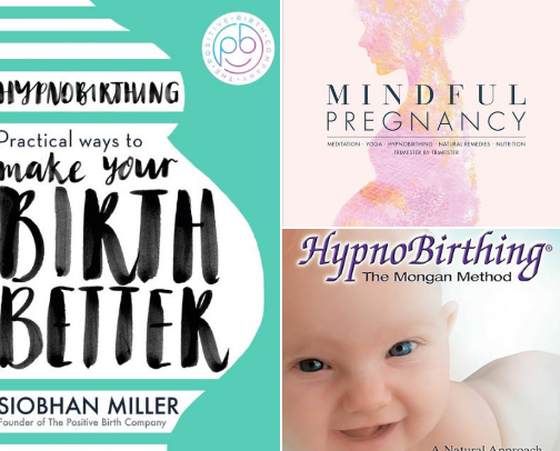 Labor & Postpartum Prep Book Recommendations cover photo collage