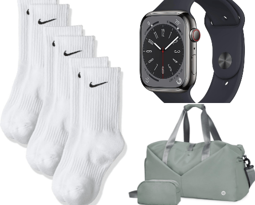 Gift Ideas For The Gym Girlies! cover photo collage