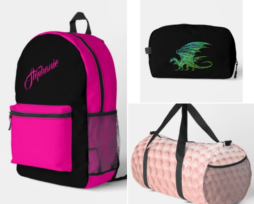 All in the Bag cover photo collage