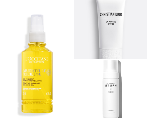Face cleansers I love for my dry skin cover photo collage