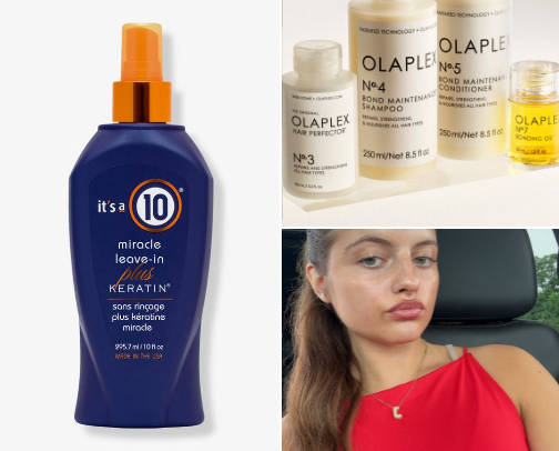 Hair cover photo collage