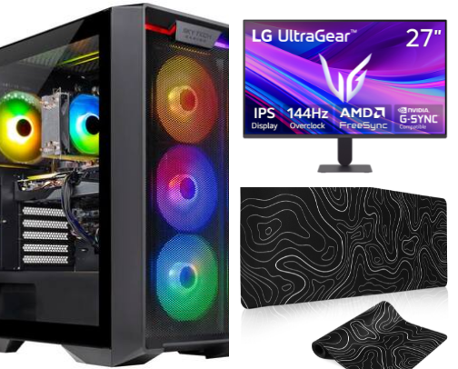 Gaming specs for starters cover photo collage