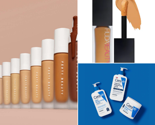 Glowy & Natural Makeup Picks cover photo collage