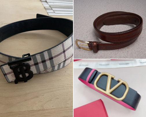 belts cover photo collage