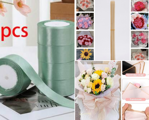 💐Start Your Eternal Flowers Bouquet Business💐 cover photo collage