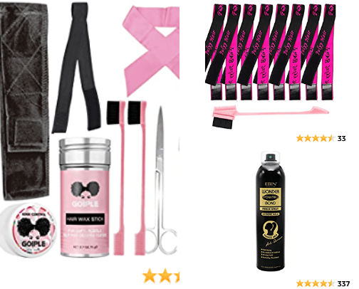 Wig Products cover photo collage
