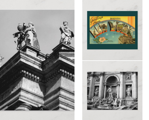 -Travel Postcards - USA, Europe, Asia, Africa, All Over the World cover photo collage