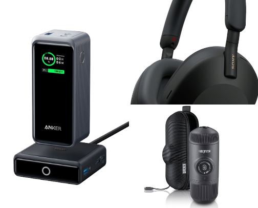 Top 15 Must-Have Travel Gadgets for 2025 👌 cover photo collage