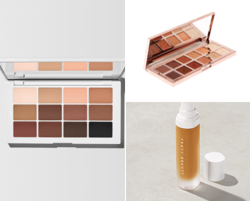 Asian makeup products for dark skin cover photo collage