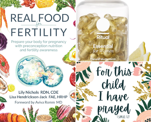 Fertility Journey cover photo collage