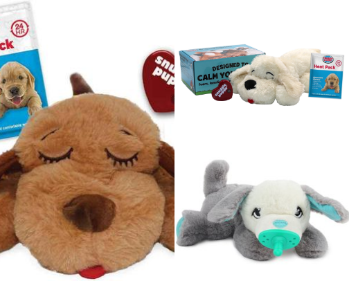 Best Calming Toys for Anxious Dogs – Comfort, Chew & Stress-Relief Picks That Actually Work cover photo collage