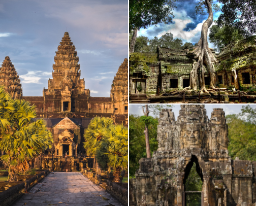 Siem Reap cover photo collage