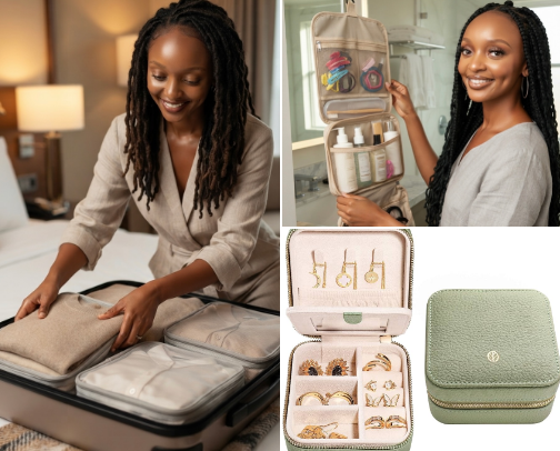 The Packing Hack That Makes Your Suitcase Feel Bigger cover photo collage
