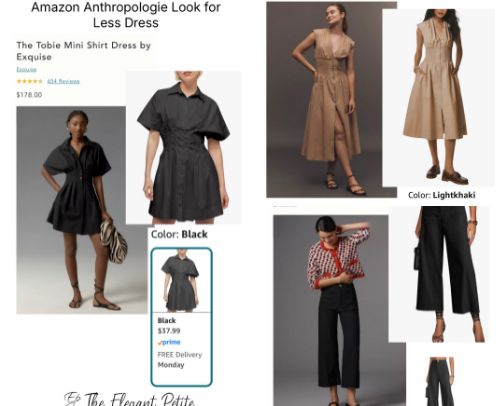 Anthropologie Inspired Finds from Amazon cover photo collage