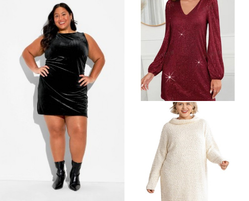 Plus Size New Year’s Eve Outfits cover photo collage