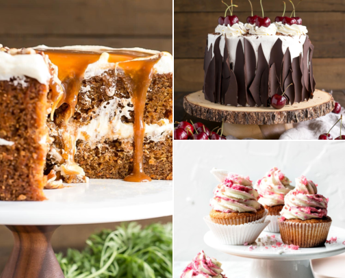 Cake Recipes Worth Baking for Every Occasion cover photo collage
