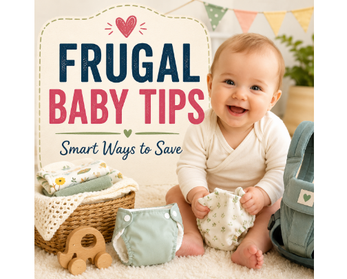 👶 Frugal Baby Tips: Smart Ways to Save on Mom & Baby cover photo collage