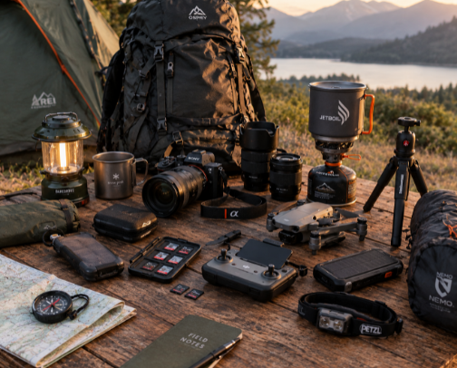 Camping Gear Guide: Must-Haves for Every Adventure cover photo collage