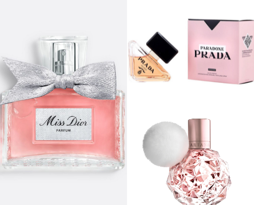 Perfumes para las girls 💗 cover photo collage