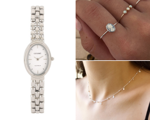jewelry staples for silver girls cover photo collage