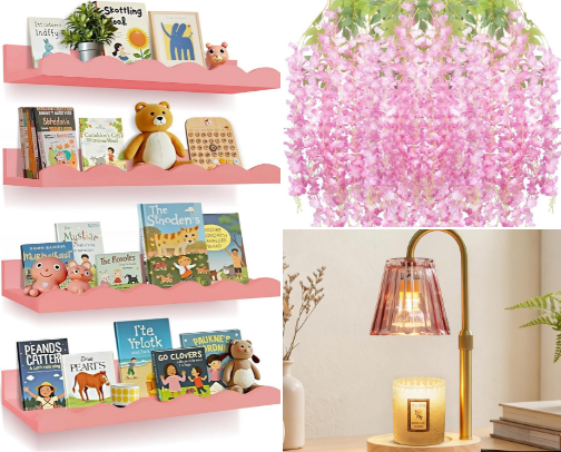 Book Room Decorations cover photo collage