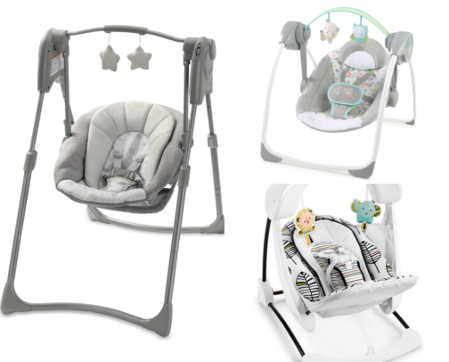Baby Swings That Saved My Sanity During Fussy Evenings cover photo collage