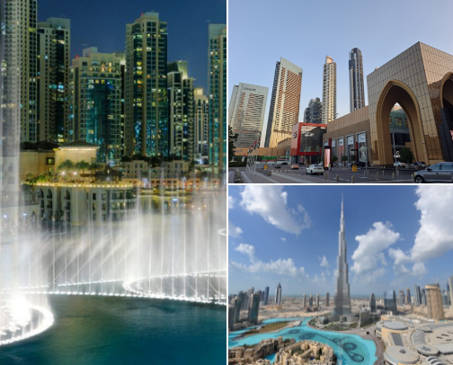 Dubai Travel Guide cover photo collage