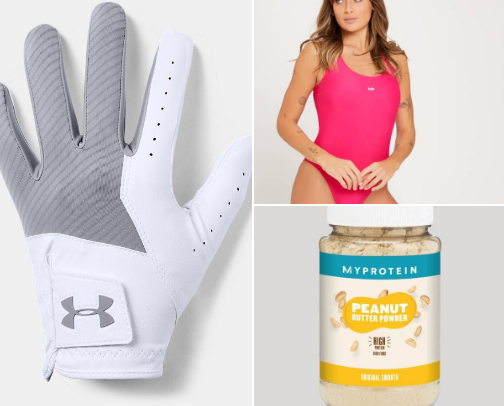 Sport, gym, fitness cover photo collage