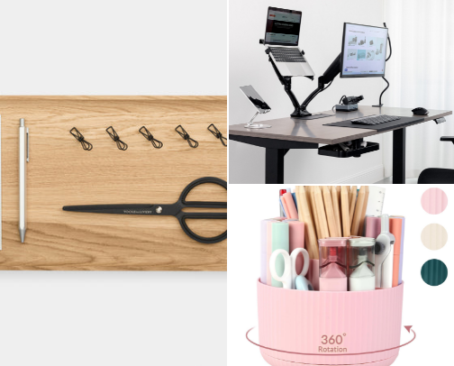 Organized Chaos: My Multi-Business Home Office Essentials cover photo collage