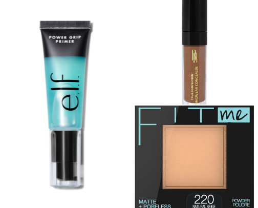 Perfect products ,For a Flawless Makeup Routine cover photo collage