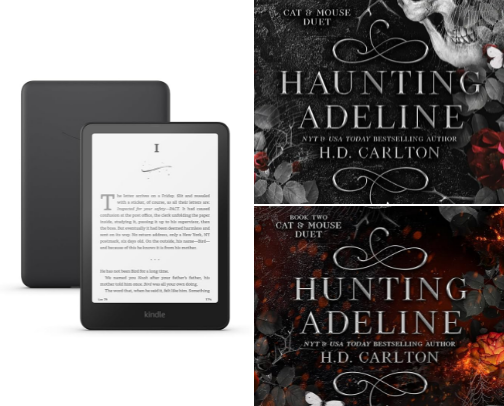 Booktok girls who aren’t afraid of psychotic men and chase the thrill. 📖 cover photo collage