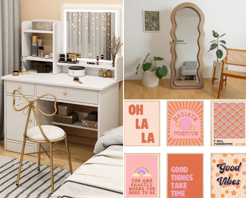The most comfortable bedroom decoration🌻 cover photo collage