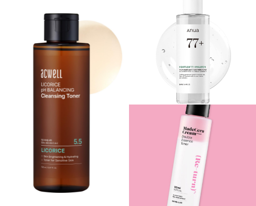 The Korean 7-skin method that I use everynight before bed cover photo collage