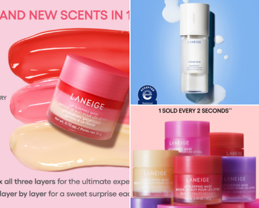 My favorite beauty recs cover photo collage