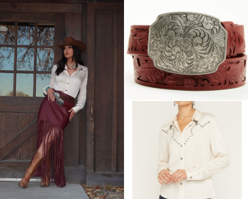 western wear 🤠✨ cover photo collage