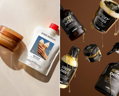 Vanilla Girl Routine, sweet scented body care and fragrances cover photo collage