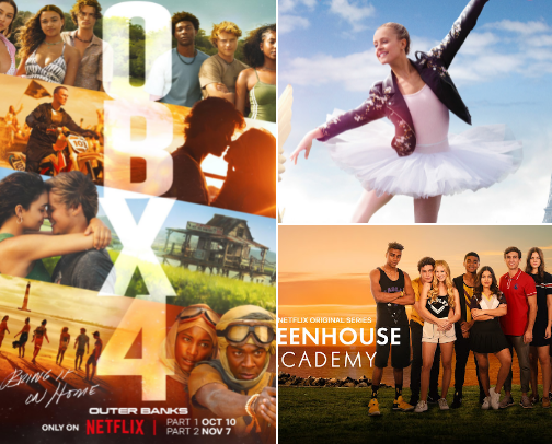 Movies and series cover photo collage