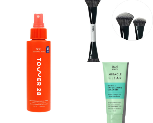 My favorite beauty recs cover photo collage