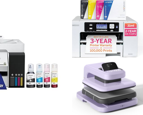 Hot  Pressed & Ready: Beginner Sublimation Faves cover photo collage