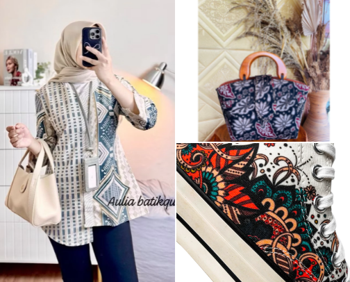 various kinds of beautiful and comfortable batik for you to wear cover photo collage