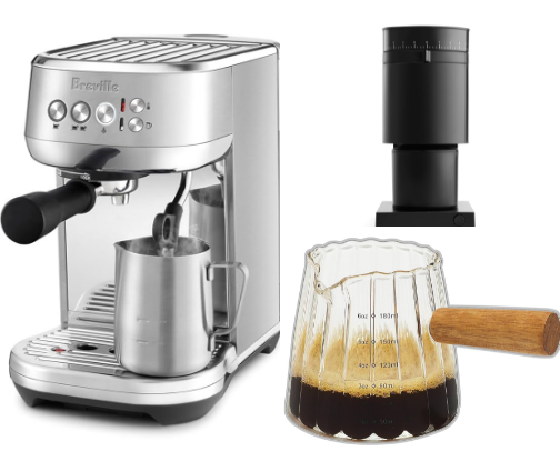 home coffee set up cover photo collage