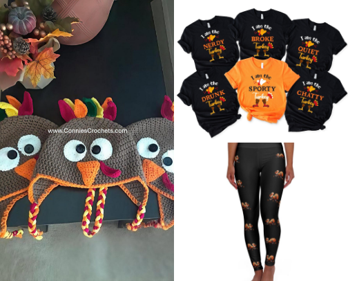 Turkey Trot Costumes and More cover photo collage