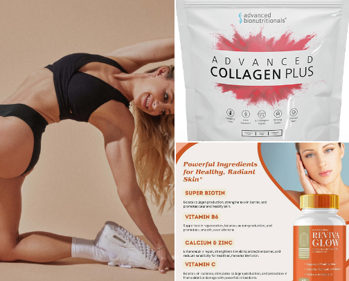 Best fitness and nutrition tips - stay fit and healthy cover photo collage
