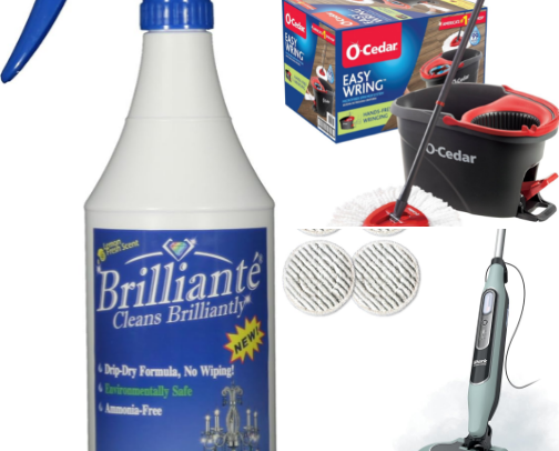 Household Cleaning Essentials cover photo collage