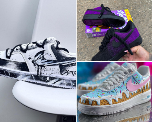 CUSTOMISED KICKS cover photo collage